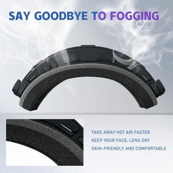 Ski Goggles Over Glasses Anti-Fog - Picture 3 of 6